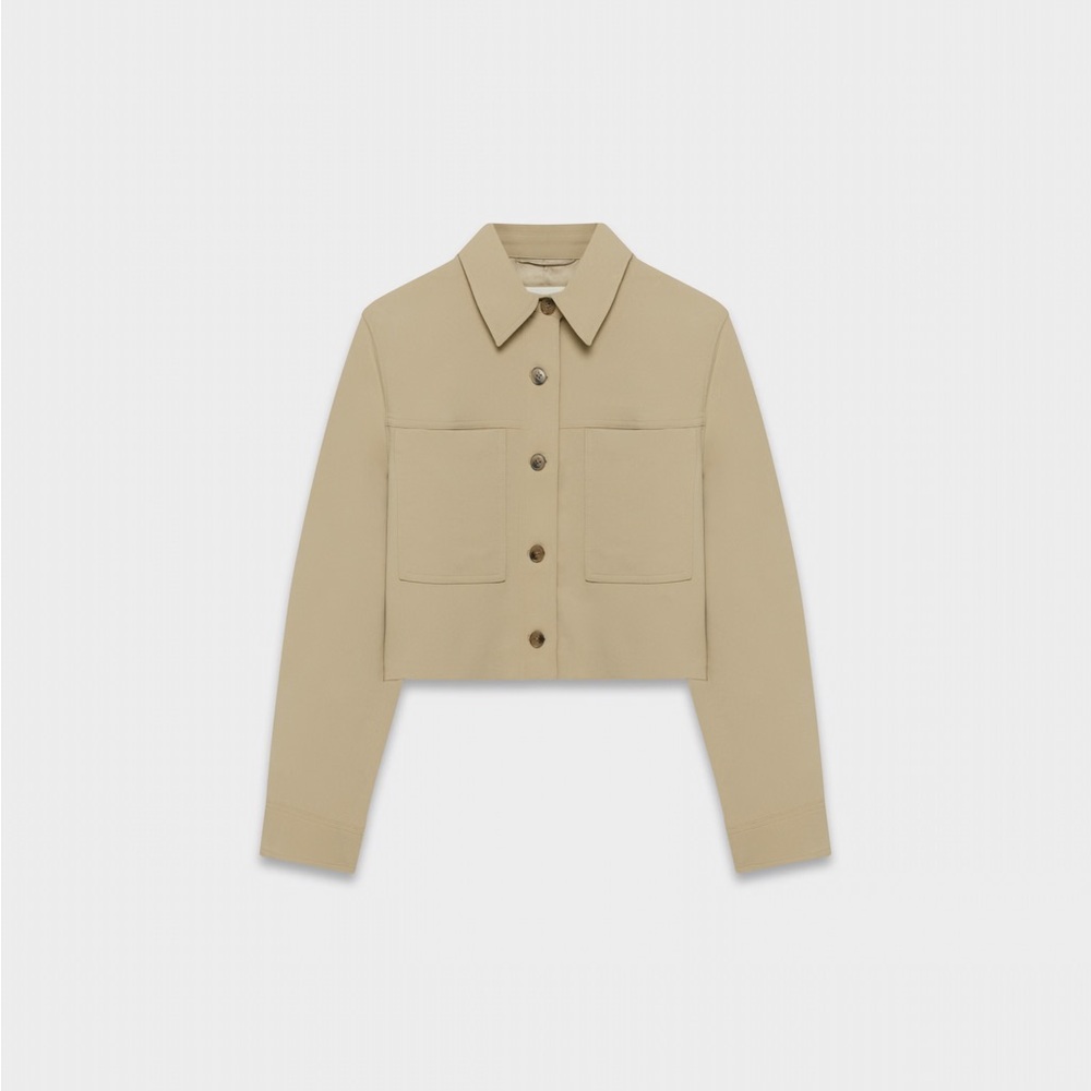 Wilfred Little Cropped Jacket Crepette-Size S-beige